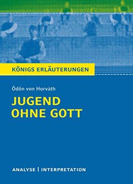 portada Jugend Ohne Gott von ã dã n von Horvã¡ Th. Textanalyse und Interpretation (en Alemán)