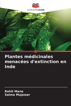portada Plantes médicinales menacées d'extinction en Inde (en Francés)