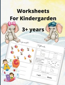 portada Montessori Friendly Worksheets for Kindergarten (en Inglés)