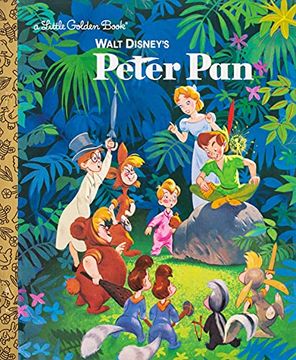 portada Walt Disneys Peter pan (Disney (Little Golden Books) (en Inglés)