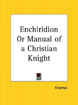 portada enchiridion or manual of a christian knight (en Inglés)