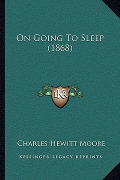 portada on going to sleep (1868) (en Inglés)