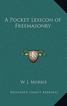portada a pocket lexicon of freemasonry