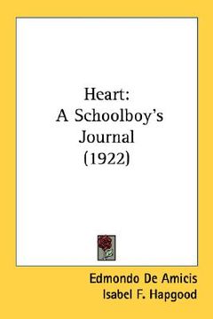 portada heart: a schoolboy's journal (1922)