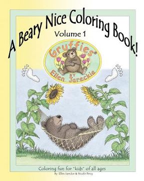 portada a beary nice coloring book - volume 1 (en Inglés)