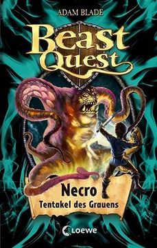portada Beast Quest 19. Necro, Tentakel des Grauens (en Alemán)