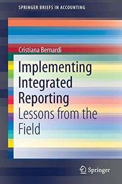 portada Implementing Integrated Reporting: Lessons From the Field (Springerbriefs in Accounting) 