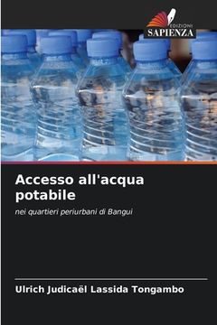 portada Accesso all'acqua potabile (en Italiano)