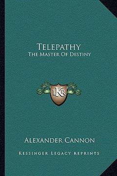 portada telepathy: the master of destiny (en Inglés)