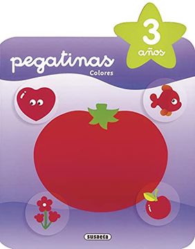 portada Pegatinas Colores 3 Años (Crece con Pegatinas)