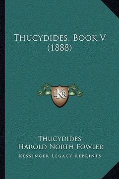 portada thucydides, book v (1888) (in English)
