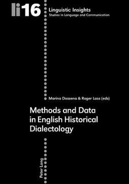 portada Methods and Data in English Historical Dialectology (in English)