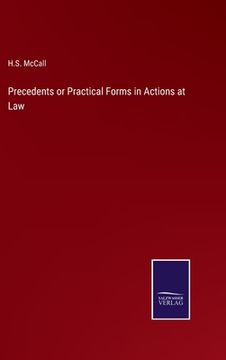 portada Precedents or Practical Forms in Actions at Law (en Inglés)