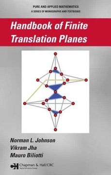 portada handbook of finite translation planes (en Inglés)
