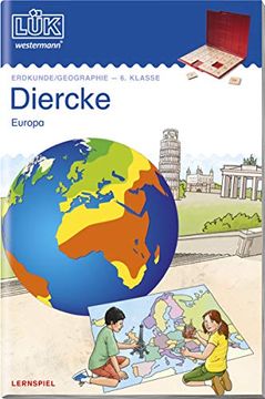 portada Lük: Sachunterricht, Erdkunde und Geschichte / Diercke Europa: Welche Staaten Gehören zu Europa? (en Alemán)