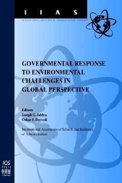 portada governmental response to environmental challenges in global perspective (en Inglés)