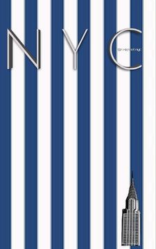 portada NYC Chrysler building blue and white stipe grid page style $ir Michael Limited edition: NYC Chrysler building blue and white stipe grid page style