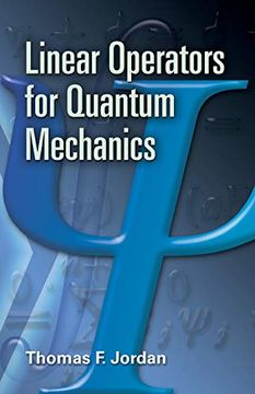 portada Linear Operators for Quantum Mechanics (Dover Books on Physics) (en Inglés)