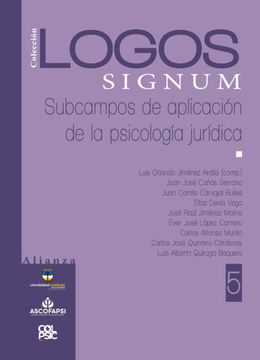 portada Subcampos de aplicación de la psicología jurídica
