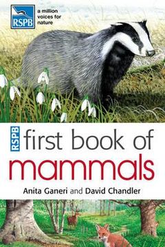 portada rspb first book of mammals (in English)