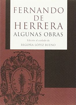 portada Algunas Obras de Fernando de Herrera
