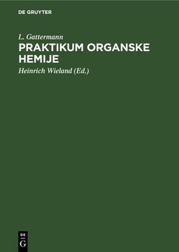 portada Praktikum Organske Hemije (en Serbio)