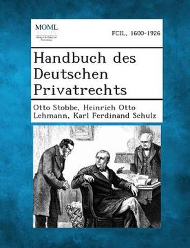 portada Handbuch Des Deutschen Privatrechts (en Alemán)