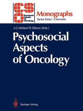 portada psychosocial aspects of oncology (en Inglés)