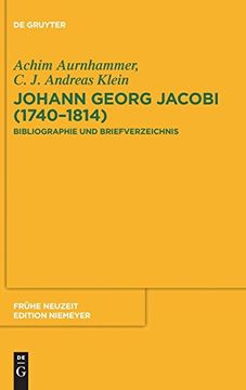 portada Johann Georg Jacobi (en Alemán)