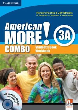 portada American More! Level 3 Combo a With Audio Cd/Cd-Rom 