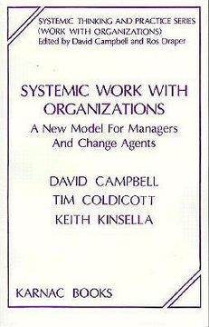 portada systemic work with organizations: a new model for managers and change agents (en Inglés)