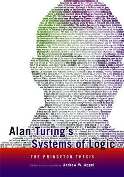 portada alan turing`s systems of logic
