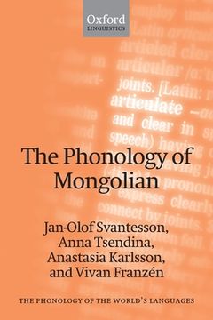 portada The Phonology of Mongolian (The Phonology of the World's Languages) (in English)