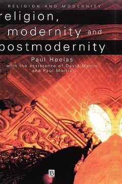 portada religion, modernity and postmodernity (en Inglés)