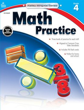 portada Math Practice, Fourth Grade (en Inglés)