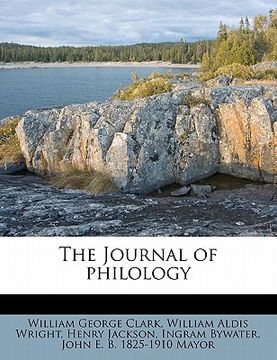 portada the journal of philology (in English)