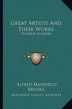 portada great artists and their works: by great authors