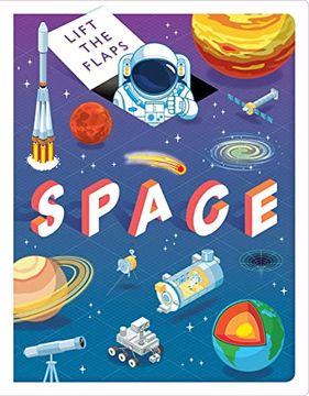 portada Lift the Flaps: Space (Fact Book for Kids) (en Inglés)