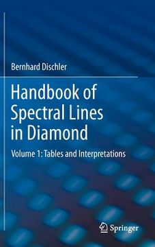 portada handbook of spectral lines in diamond
