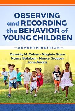 portada Observing and Recording the Behavior of Young Children (en Inglés)