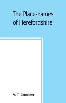 portada The place-names of Herefordshire (en Inglés)