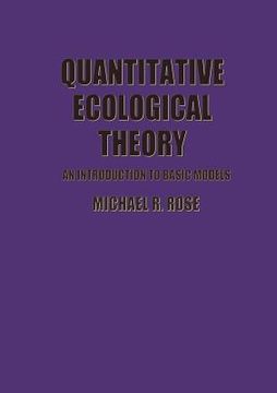 portada Quantitative Ecological Theory: An Introduction to Basic Models (en Inglés)