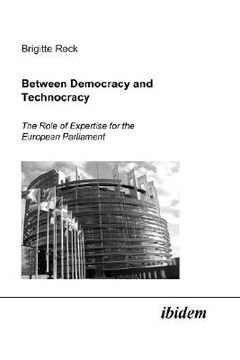 portada between democracy and technocracy. (en Inglés)