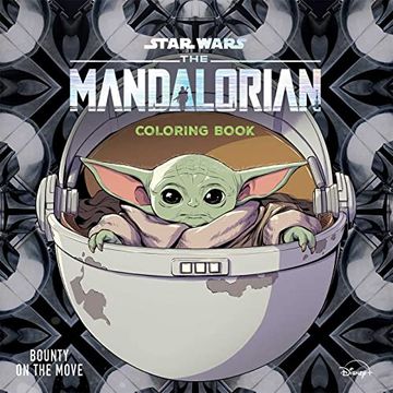 portada Star Wars the Mandalorian: Bounty on the Move: Coloring Book (en Inglés)