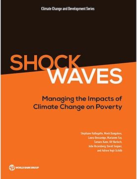portada Shock Waves: Managing the Impacts of Climate Change on Poverty (Climate Change and Development) (en Inglés)