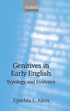 portada Genitives in Early English: Typology and Evidence (Oxford Linguistics) 