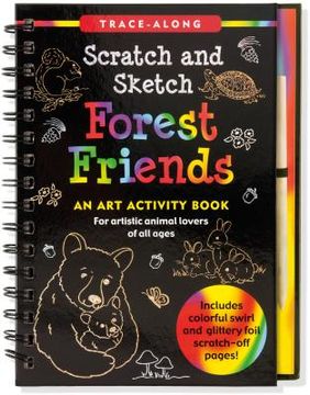 portada Forest Friends Scratch & Sketch (Trace Along Scratch & Sketch) (en Inglés)