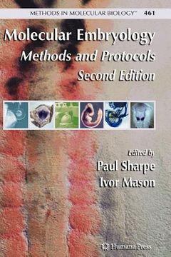 portada molecular embryology: methods and protocols (en Inglés)