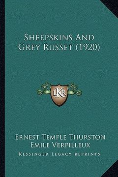 portada sheepskins and grey russet (1920) (en Inglés)