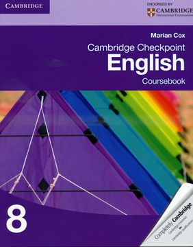 portada Cambridge Checkpoint English Cours 8 (Cambridge International Examinations) (in English)